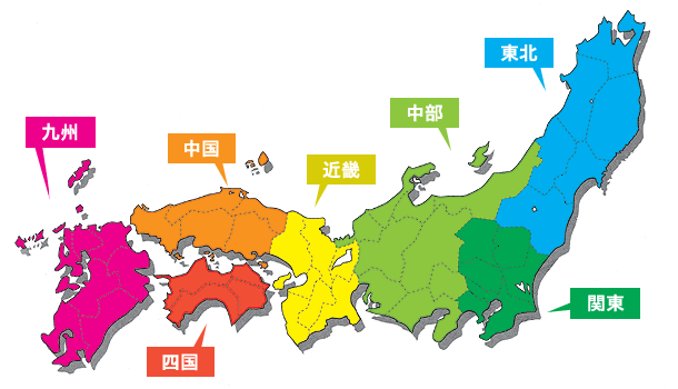 日本地図